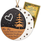 Memorial Christmas Ornament 2026, in Memory of Loved One Ornament, Bereavement Gift for Loss of Father or Mother, Memory Ornaments for Deceased, in Remembrance Gift Keepsake, Sympathy Ornaments Gift