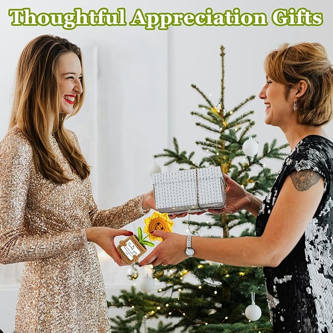 Funny Thank You Gifts for Women Men - Teacher Appreciation Gifts for Mom, Mini Gift for Mom, Friend, Teacher, Sister, Emotional Support Small Cute Stuff Things, Collectible Dolls