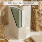 Beautiful Magazine Holder Set of 3 - Sturdy File Holder to Organize Your Desk Or Shelves - The Perfect Office Storage to Effortlessly Organize Your Paperwork/Files, Magazines, Books Or Binders