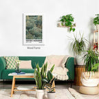 Yayoi Kusama Inspired Poster Japanese Botanical Wall Art Abstract Yayoi Kusama Print Modern Ukiyo-e Japanese Gallery Wall Decor 11x14in Framed for Home Bedroom Decorations