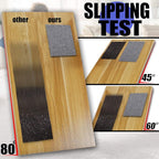 Non Slip Rug Pad Grippers - 2.5x9 Ft, 1/4" Thick, Felt + Rubber Double Layers Area Carpet Mat Tap, Provides Protection and Cushioning for Hardwood or Tile Floors