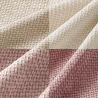 MIULEE Pack of 4 Valentines Couch Throw Pillow Covers 20x20 Inch Neutral Pink Cute Decorative Chenille Pillows Farmhouse Boho Accent Cushion Covers for Coquette Room Spring Decor Sofa Bed Living Room