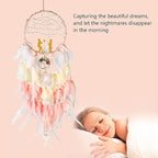 Dream Catchers Lovers Dream Catcher for Boys Large Dream Catcher for Girls Wall Hanging Tree of Life Wall Decor with LED Light Handmade Feather Dreamcatcher Native American Blessing Gifts