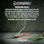 Blunteffects Hand-Dipped Incense Sticks - Premium 180-Pack Variety Set, 15 Different Scents, 11" Long, USA-Made Aromatherapy with Long Burn Time (15 Pack, 180 Total Sticks)