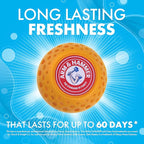 Arm & Hammer OdorBusterz® Odor Eliminator Balls, Fresh Burst, 3 Count – Baking Soda Odor Control for Closets, Drawers, Hampers & Small Spaces