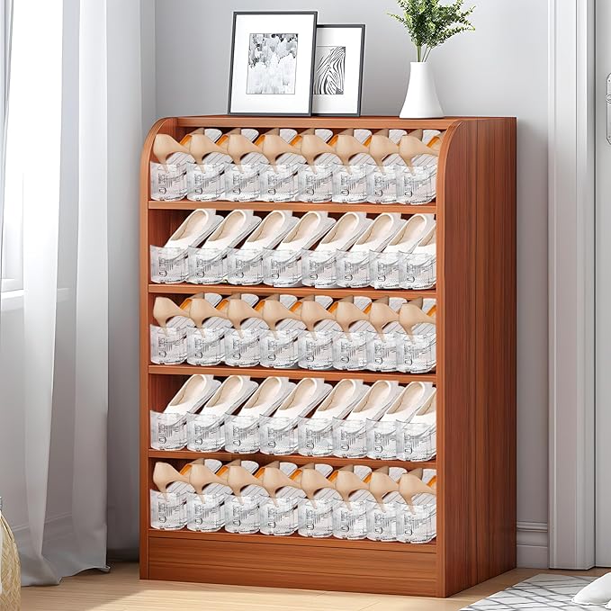 12 Pack Shoe Slots Organizer for Closet, Adjustable Shoe Stackers for a Pair of Shoes Shoe Rack Storage Shoe Space Saver 50% Shoe Shelf Display Holder for Closet