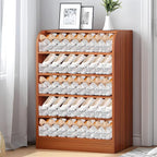 30 Pack Shoe Slots Organizer for Closet, Adjustable Shoe Stackers for a Pair of Shoes Shoe Rack Storage Shoe Space Saver 50% Shoe Shelf Display Holder for Closet