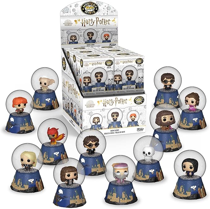 Funko Mystery Mini Snow Globes: Harry Potter - Collectable Vinyl Figure - Gift Idea - Official Merchandise - Toys for Kids & Adults - Harry Potter Fans - Mini Figure for Collectors and Display