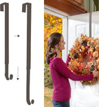 Haute Decor Adjustable Length Wreath Hanger - 20 Lb. Capacity
