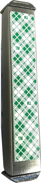 Sparkling Art Glass Mezuzah - Easy Mount Indoor or Outdoor - Weatherproof Metal Case - Gift Box and Non-Kosher Scroll Included - Hand Made in USA - Guaranteed for Life! (Mauve)