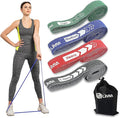 Fittest Pro by Limm Resistance Bands for Legs and Butt, Fabric Exercise Loop Bands Yoga, Pilates, Rehab, Fitness and Home Workout, Strength Bands for Booty