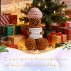 Funny Positive Crochet Animals Gag Doll Emotional Support Stuffed plushies for Men and Women Friends, Weird Things Motivational Office Decor Valentine‘s Day Gifts (Emotional Willy)