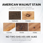 Fun Memories Floating Shelves for Wall, 42 Inch Rustic Live Edge Floating Shelf, Heavy-Duty Wall Shelves with Invisible Bracket Mount for Living Room, Bathroom, Bedroom, Kitchen, Natural