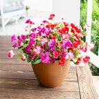 Hibiscus Artificial Flowers Plants for Outdoors Summer Decoration, 6 Bundles Fake Silk Hibiscus Bouquet Realistic UV Resistant Tropical Flowers Artificial for Outside Planter Front Door Porch Patio