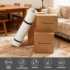 Vacuum Mattress Bag for moving, Vacuum Sealed Bags for Mattress Storage, Mattress Compression Bag, Foam and Latex Mattress Vacuum Bag with Straps(KING. CAL-KING)