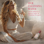 SOUL STICKS Cleansing Water 7.5 oz. Bottle for Rituals, Clearing Negative Energy and Purifying Home Spiritual Florida Water (Love Spell)