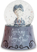 Tim Burton's Corpse Bride Victor Can The Living Marry The Dead? Light-Up Mini Snow Globe for Adults | 3 Inches Tall