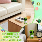 MAMAGIFTREE for Mom – Cute Crochet Alien Figure with Sentimental Card, Funny & Meaningful Handmade Gift from Daughter or Son