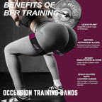 BFR Resistance Bands for Women, Glute Training Exercise Bands, Workout Fitness Equipment