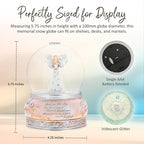 Pavilion Gift Company - Perhaps They are Not Stars in The Sky - 5.75" Musical Ave Maria Waterglobe Snowglobe Snowstorm 100 mm Collectible Bereavement in Memory Memorial Greif Gift Funeral Present