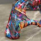 Heart Hands Sculpture Room Decor Hand Heart Statue Bracelet Holder Decorative Hand Art for Bedroom Living Room Bookshelf and Coffee Table