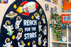 Teacher Created Resources Night Sky Better Than Paper Bulletin Board Roll (TCR77897)