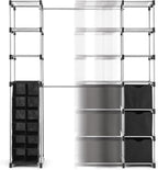 Whitmor Modern Industrial Freestanding Closet Organizer