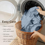 California Design Den California King Sheet Set - 100% Cotton, 600 Thread Count Deep Pocket Cal King Sheet Set, Luxury Hotel-Quality Sheets with Soft Sateen Weave - Blue