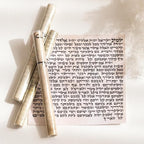 SURI Kosher Scroll for Door | 5" (12cm) Hand-Written by Certified Jewish Rabbi (Sofer Stam) | 100% Kosher Scroll for Mezuzah, Made in Israel | Parchment Shema Prayer Klaf| Fits 6" Mezuzah Case