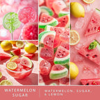 ScentSationals Watermelon Sugar Scented Wax Melts - Watermelon, Sugar, & Lemon, 10oz (24 Cubes)