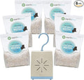 EarthKind Stay Away Moths - Moth Deterrent for Closet, Pantry & More - DIY Pest Control Pouches for Moths - with Cedarwood Oil & Geranium Oil - 6-Pack with Extended Release Pouch Pod