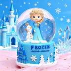 Snow Globe, Princess Snow Globes for Girls, Music Snowglobe with Automatic Snowflakes, Christmas Birthday Princess Gifts for 6 7 8 9 10 11 12+ Year Old Girls Kids