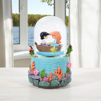 Precious Moments 252107 Disney The Little Mermaid Seize Every Moment Character Musical Rotating Snow Globe