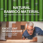 Wisuce Corner Shelf Stand - 4 Tier Bamboo Small Corner Bookshelf for Office Kitchen Bedroom Plant Stand Living Room Decor Small Space (Nature)