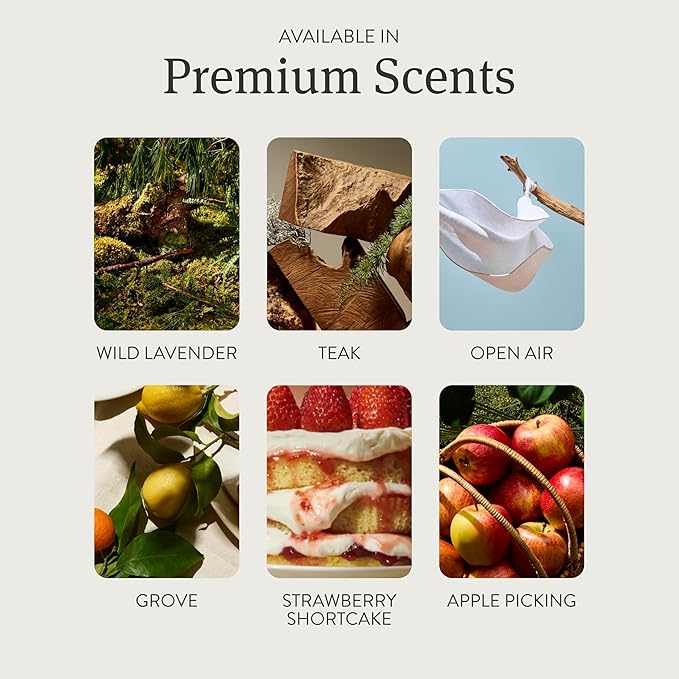 Drift Home Scent Diffuser Starter Kit in Fresh Pressed - Adjustable and Long Lasting Diffuser Aroma - Clean Ingredients, Pet Safe