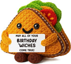 MY-ALVVAYS Birthday Funny Sandwich for Teen Friend Student Mother Father Daughter Son, Handmade Birthday Appreciation Present, Cute Cheer Up Gift for Women Men Collectible Dolls