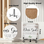 Home Decor, Farmhouse Shelf Decor For Living Room, Boho Aesthetic Table Decorations, Christian Gifts For Women Men, Entryway Tv Stand Fireplace Mantle Coffee Table Decoration (god-13)