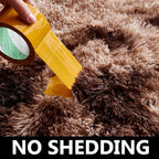 FJZFING Tie-Dyed Coffee Round Rug Ultra-Soft Plush Modern 4x4 Circle Area Rug for Kid's Bedroom, Fluffy Shag Circular Rug for Nursery Room, Non-Slip Home Decor Carpet for Teen's Room
