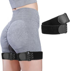 2 Pcs Occlusion Bands BFR Bundle Booty Bands Adjustable Best Fabric Resistance Bands Glutes Hip Building Blood Flow Restriction Bands for Women Exercising Butt Squat Thigh Fitness Legs Hip Building