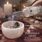 SOUL STICKS Cleansing Water 7.5 oz. Bottle for Rituals, Clearing Negative Energy and Purifying Home Spiritual Florida Water (Protection)