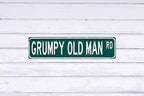 Man Cave Grumpy Old Man Rd Metal Tin Sign 4x16 In Vintage Plaque Decor For Home Restaurant Bar Cafe Garage Decor Unique Gift For Humor Lovers