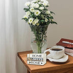 Mini Decorative Books For Home Decor, Small Wood Book Stack For Table Decor, Home Decor Book For Living Room Mantel, Farmhouse Stacked Books Decorative（L39）