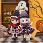 Cute Blind Box Kawaii Figures,Collectible BJD Doll with 1/12 Scale Removable Clothes，Surprise Gift Single Random Mystery Box-Myriad Lolita Series