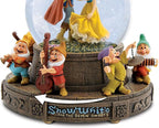 The Bradford Exchange Disney Snow White and Seven Dwarfs Musical Glitter Globe, Limited Edition Collectible, Bradford Exchange