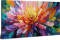 Abstract Lotus Wall Art Zen Wall Decor Large Colorful Lotus Flower Pictures for Bedroom Yoga Spa Abstract Bloom Floral Canvas Prints Meditation Spiritual Artwork Living Room Office Decorations 20x40"