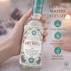 SOUL STICKS Cleansing Water 7.5 oz. Bottle for Clearing Negative Energy and Purifying Home Spiritual Florida Water (Palo Santo)