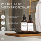 Muse Apothecary Flush Ritual - Aromatic & Refreshing Toilet Spray, Use Before You Go, 8 oz, Infused with Natural Essential Oils - Coconut + Sandalwood, 2 Pack