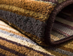 Unique Loom Barista Collection Area Rug - Icatu (2' 2" x 6' 1" Runner, Beige/ Brown)