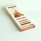 Indian Temple Incense Sticks - Artisan Luxury Masala Incense - Handmade Long-Burning Incense 20+ Sticks - Divine Scent for Home & Meditation
