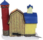 Christmas Village Creamery - Lighted Musical Snow Village Collectible Building Houses - Perfect Addition to Your Christmas Indoor Decorations & Holiday Displays - Made of Resin